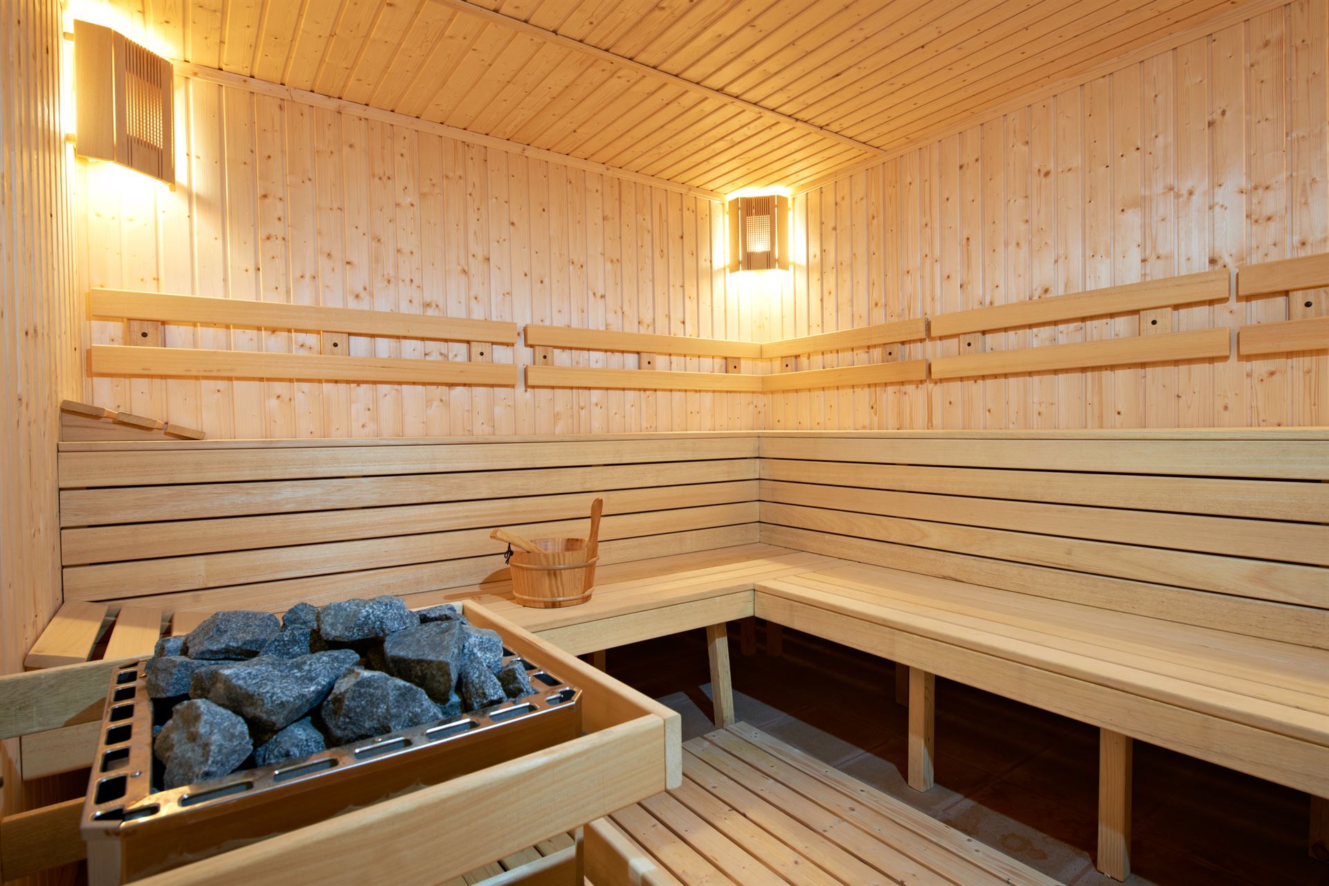 Pose de sauna à Haguenau